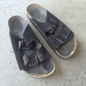 Brikenstock Arizona Mens Mocha Sandals Size 44